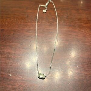 Kendra Scott Elegant Silver Necklace
